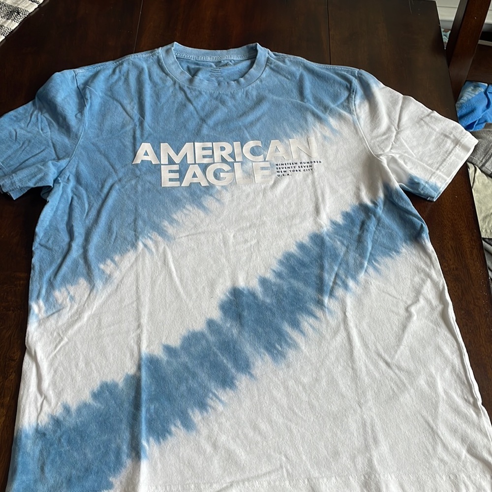 2 American Eagle Tie Dye T-shirts (mens Med) - Picture 3 of 4